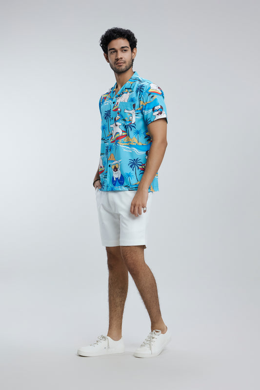 Fun men short sleeve shirt