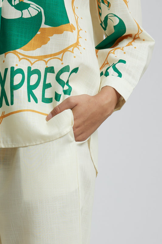 FUN LINEN CO-ORD SET