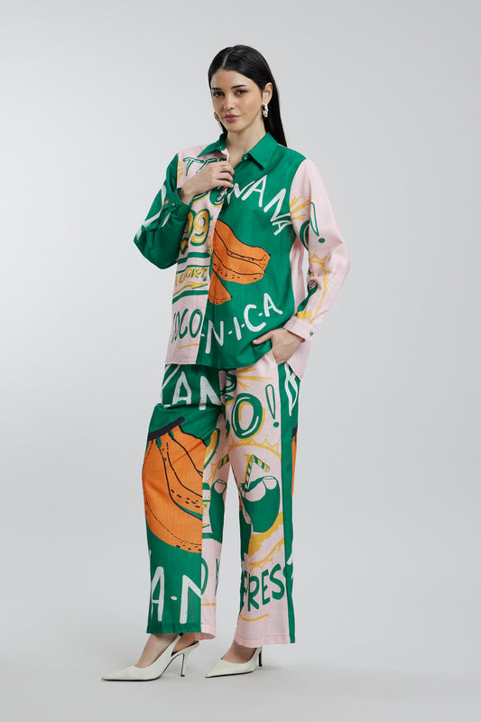 FUN LINEN CO-ORD SET