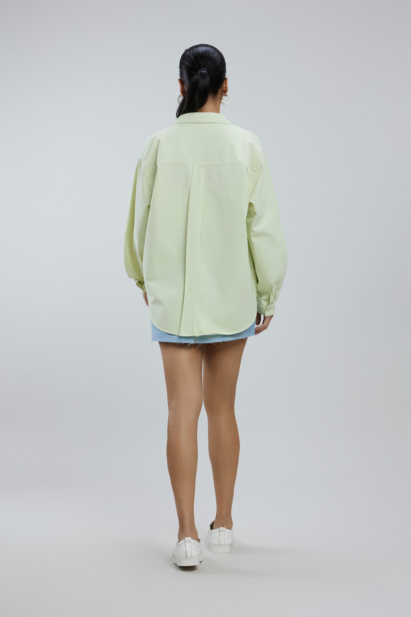 Small Dog Oversized Cotton Shirt