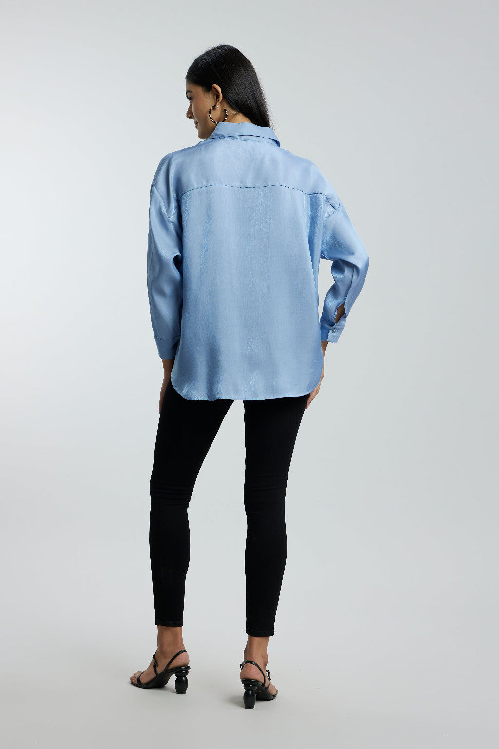 Fun Words Satin Shirt