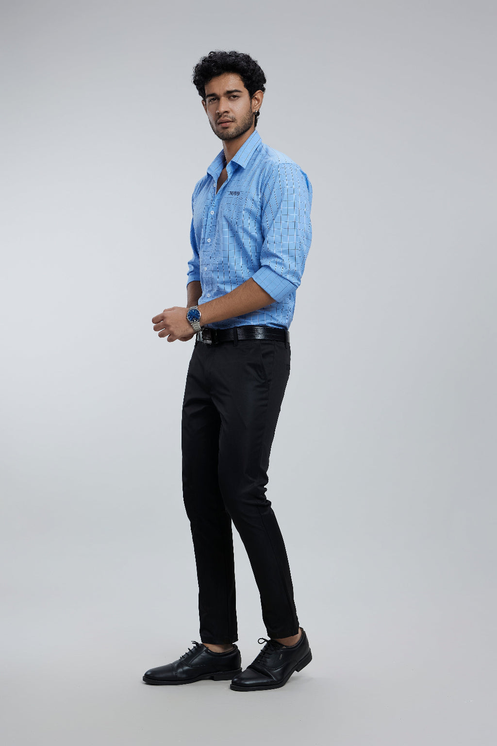 Regular fit checkered shirt