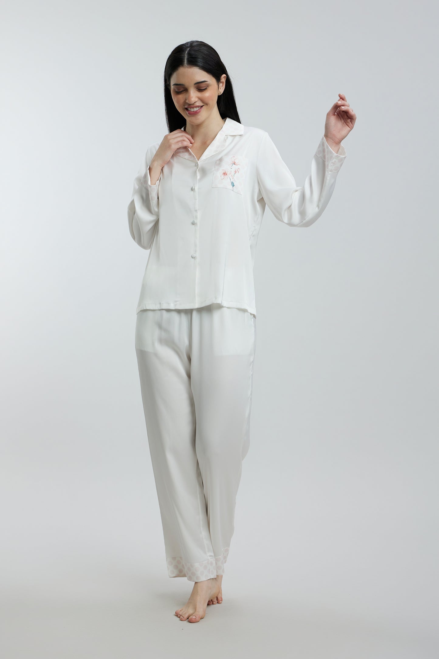 Fun Prints Satin Nightsuits