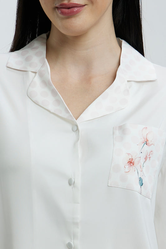 Fun Prints Satin Nightsuits