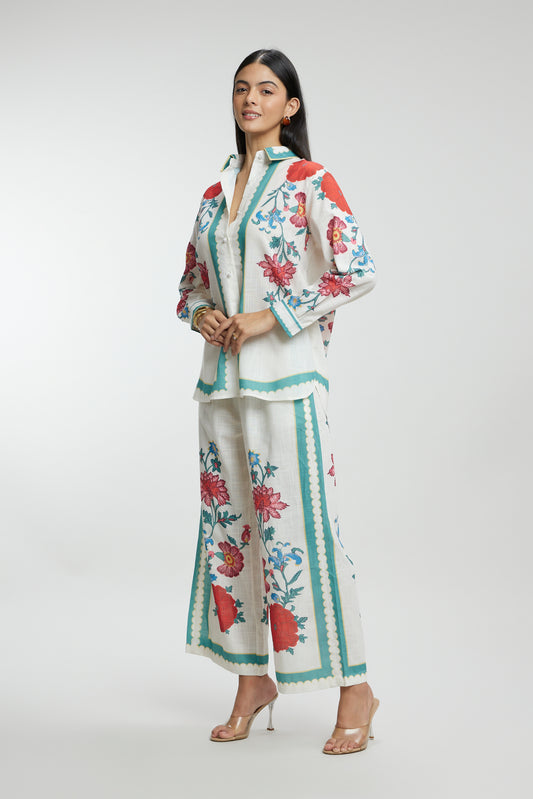 Floral Linen Co-ord Sets