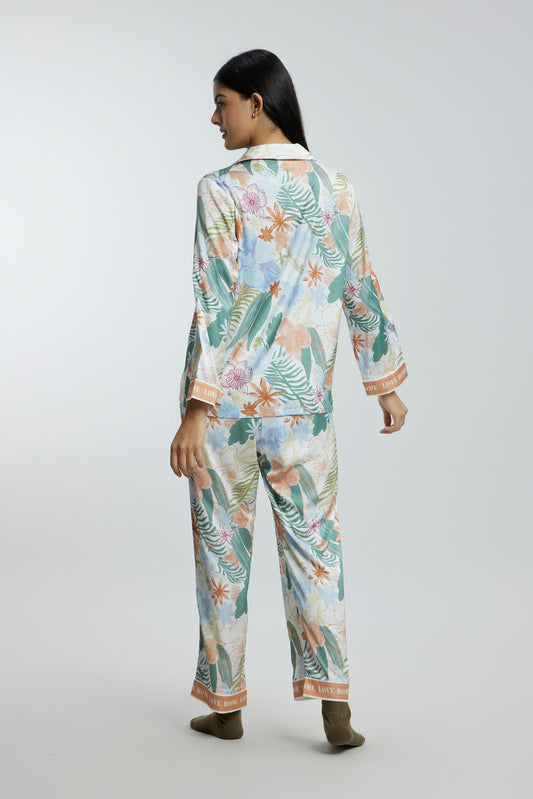 Fun Prints Satin Nightsuits