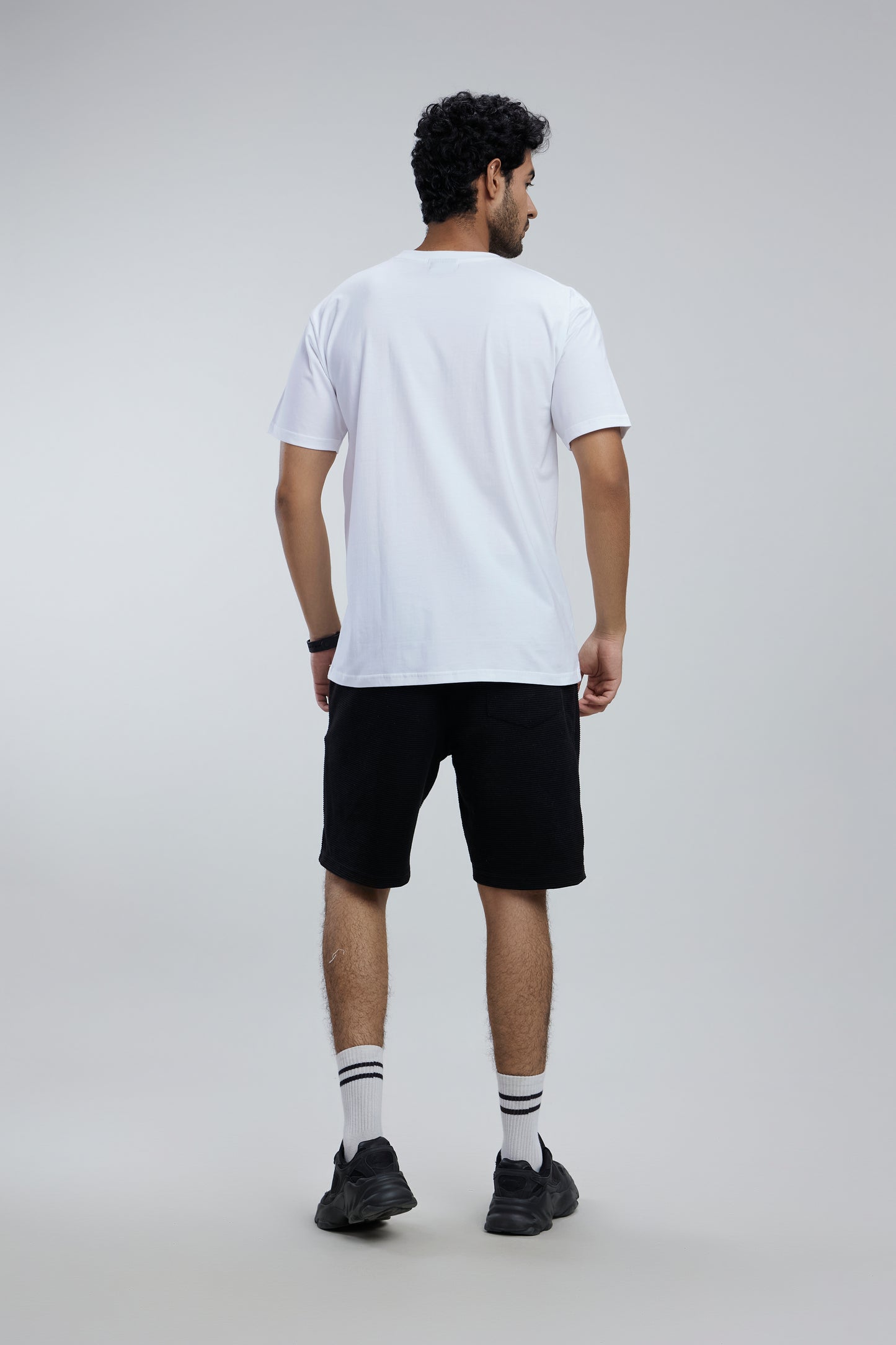 Cotton round neck T-shirt