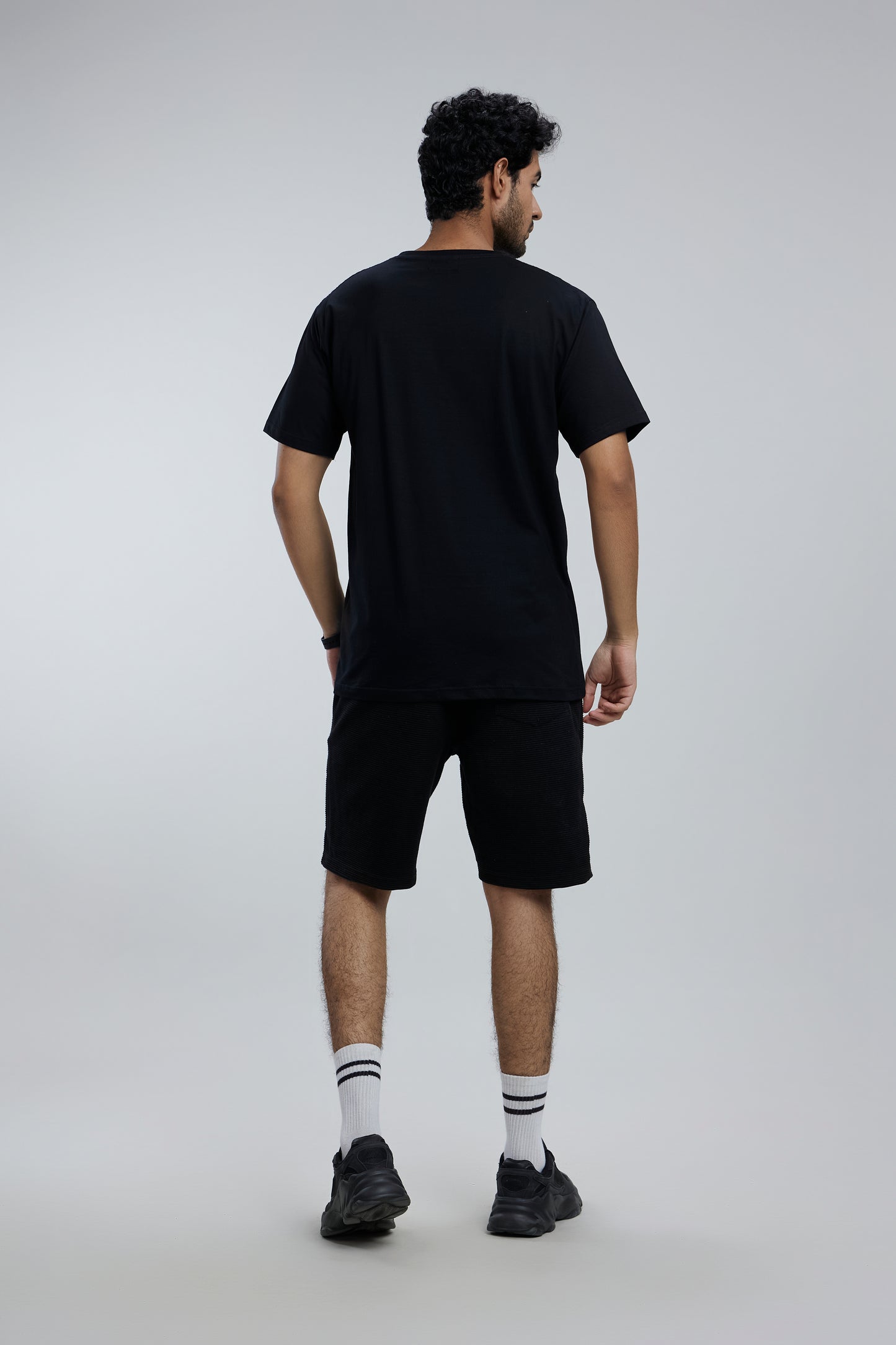 Cotton round neck T-shirt