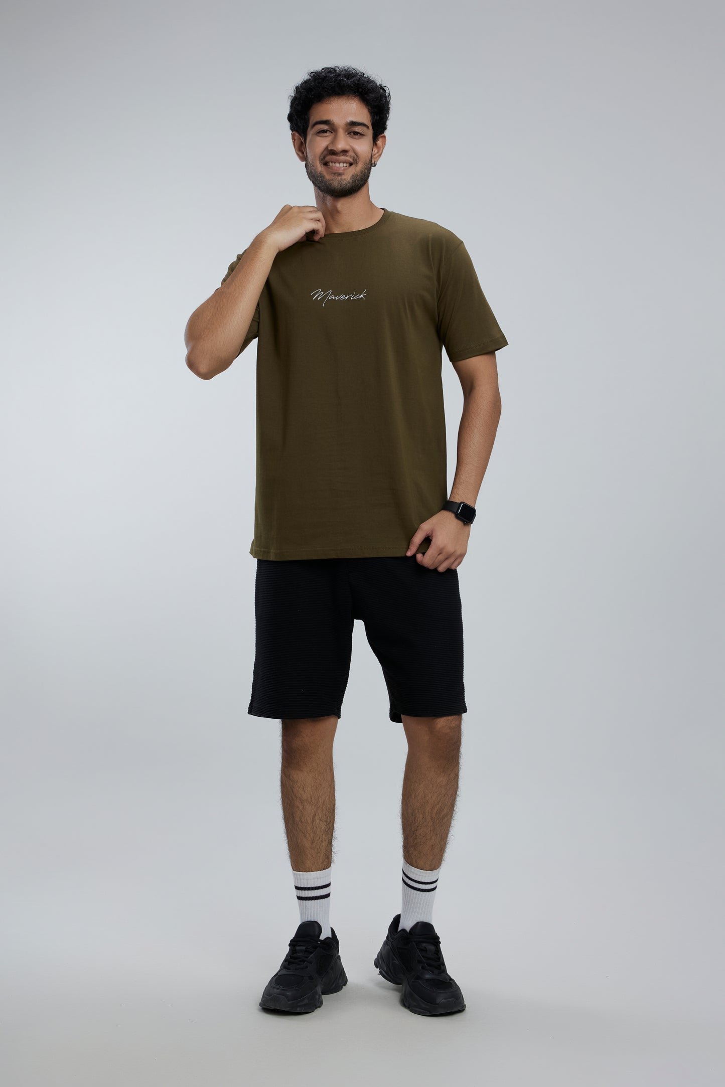 Cotton round neck T-shirt