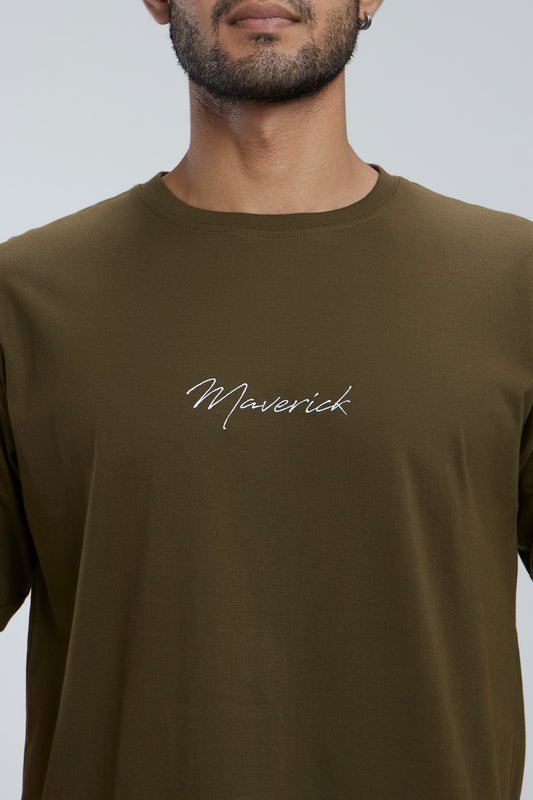 Cotton round neck T-shirt