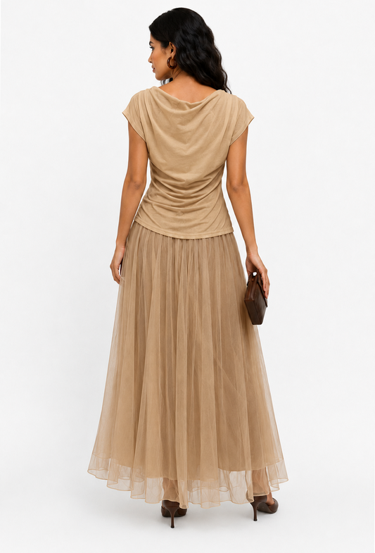 Draped in Dreams Dress