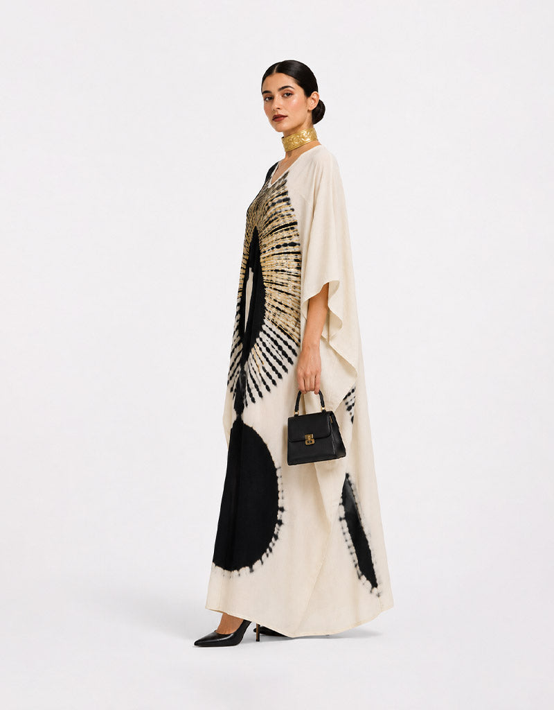 Noir Radiance Kaftan