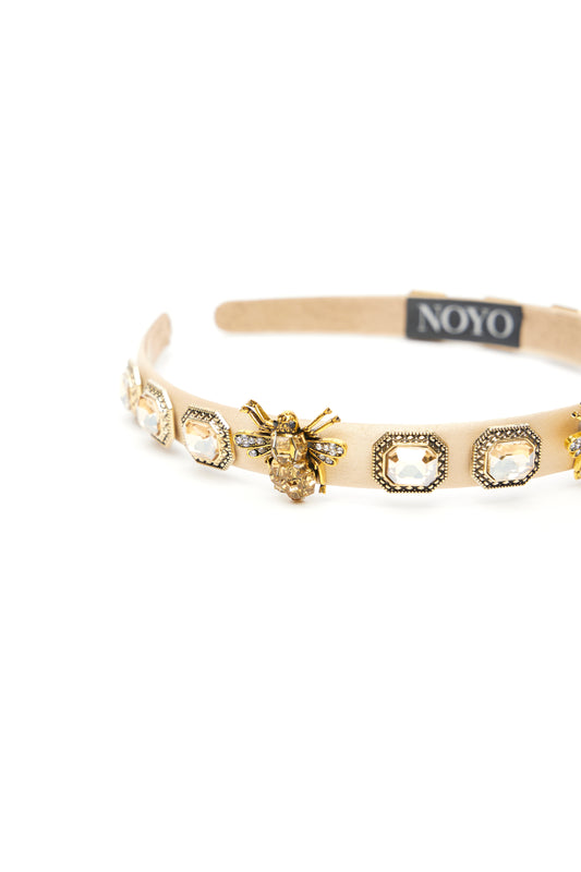 THIN HONEYBEE SQUARE JEWELLED