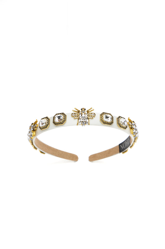 THIN HONEYBEE SQUARE JEWELLED