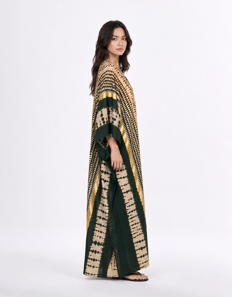 Golden Serpent Luxe Kaftan
