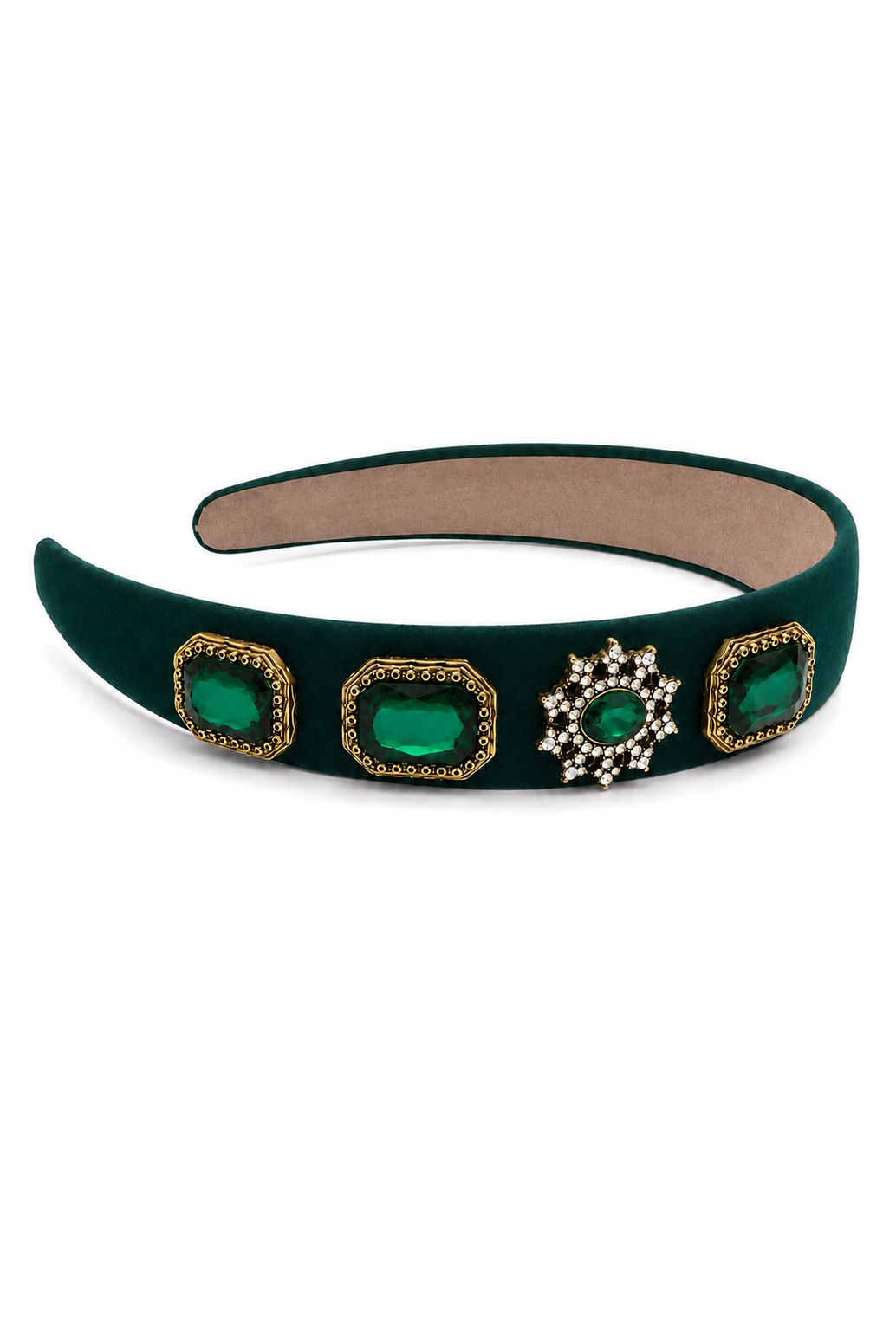 Embellished Green Hairband