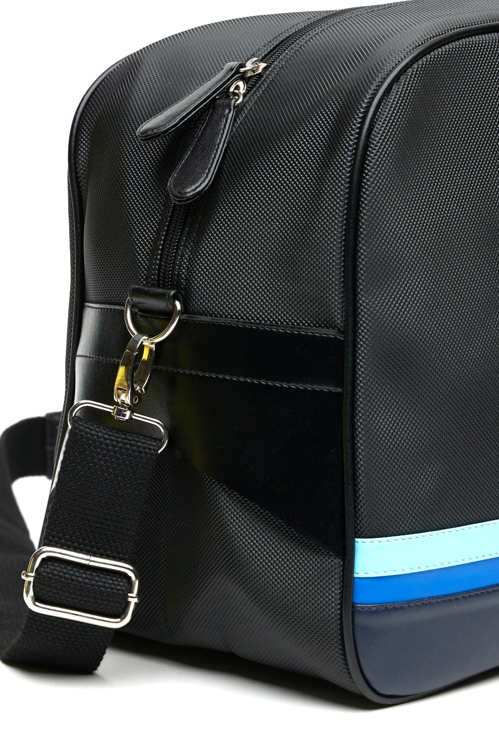 Linear motion duffle bag
