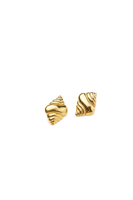Shell shaped earrings