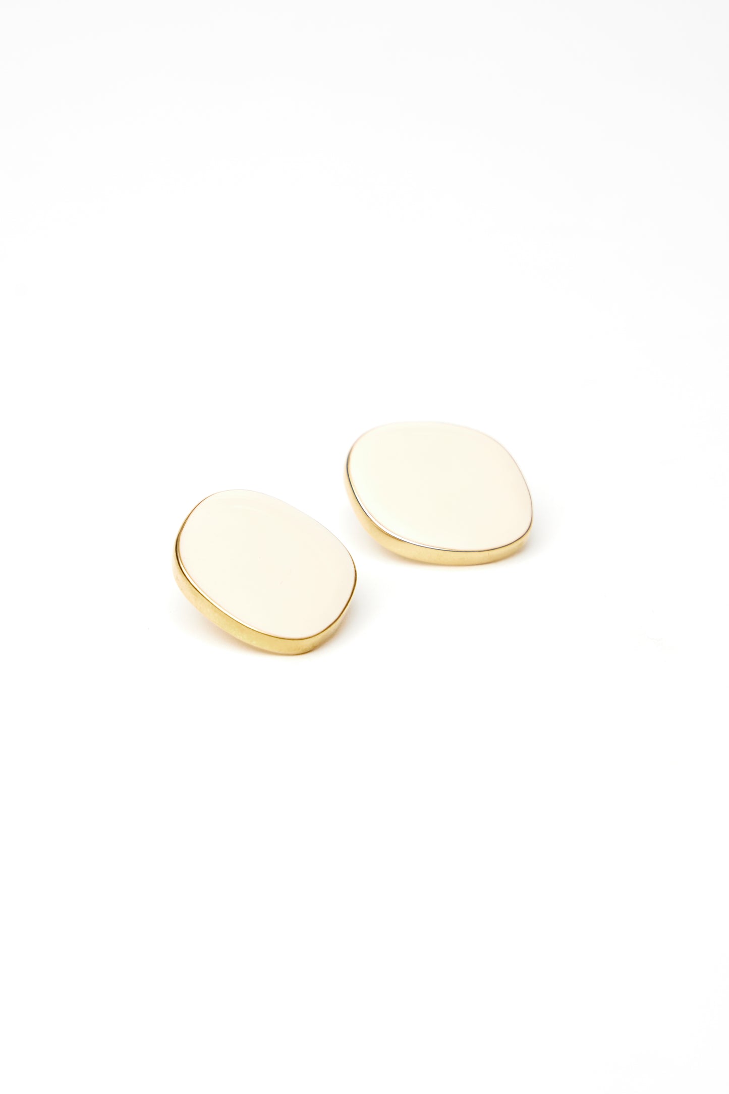 White abstract shaped tops