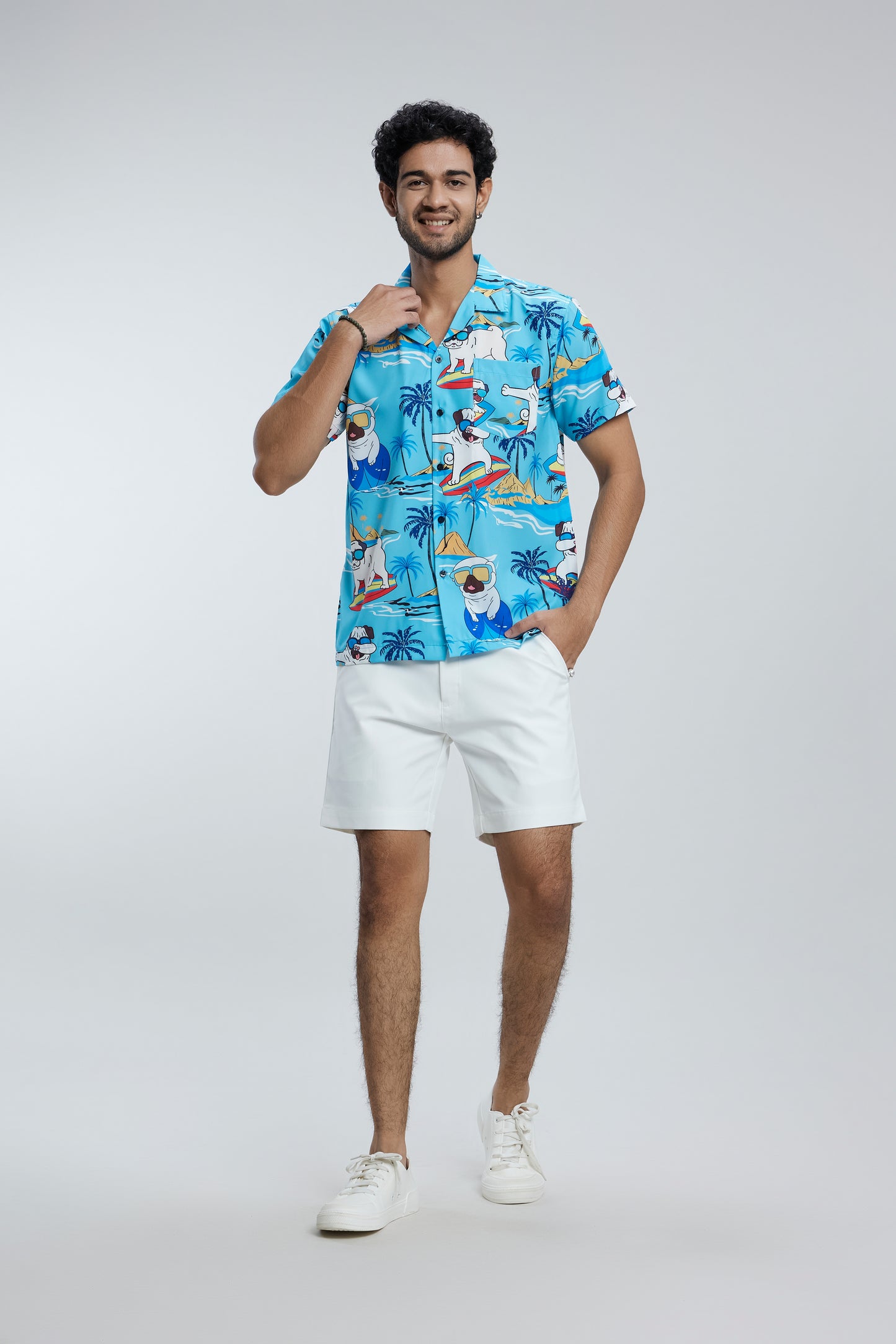 Fun men short sleeve shirt