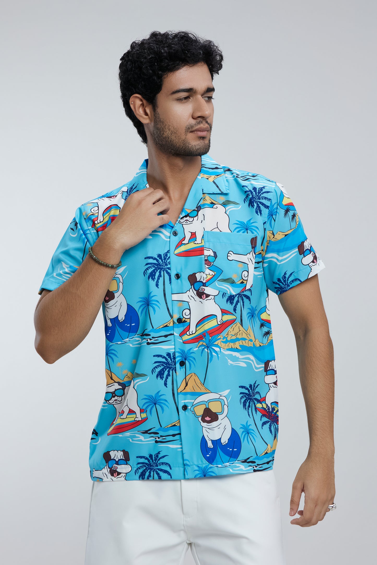 Fun men short sleeve shirt