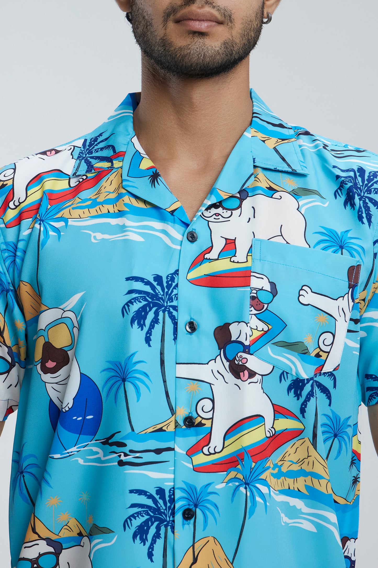 Fun men short sleeve shirt