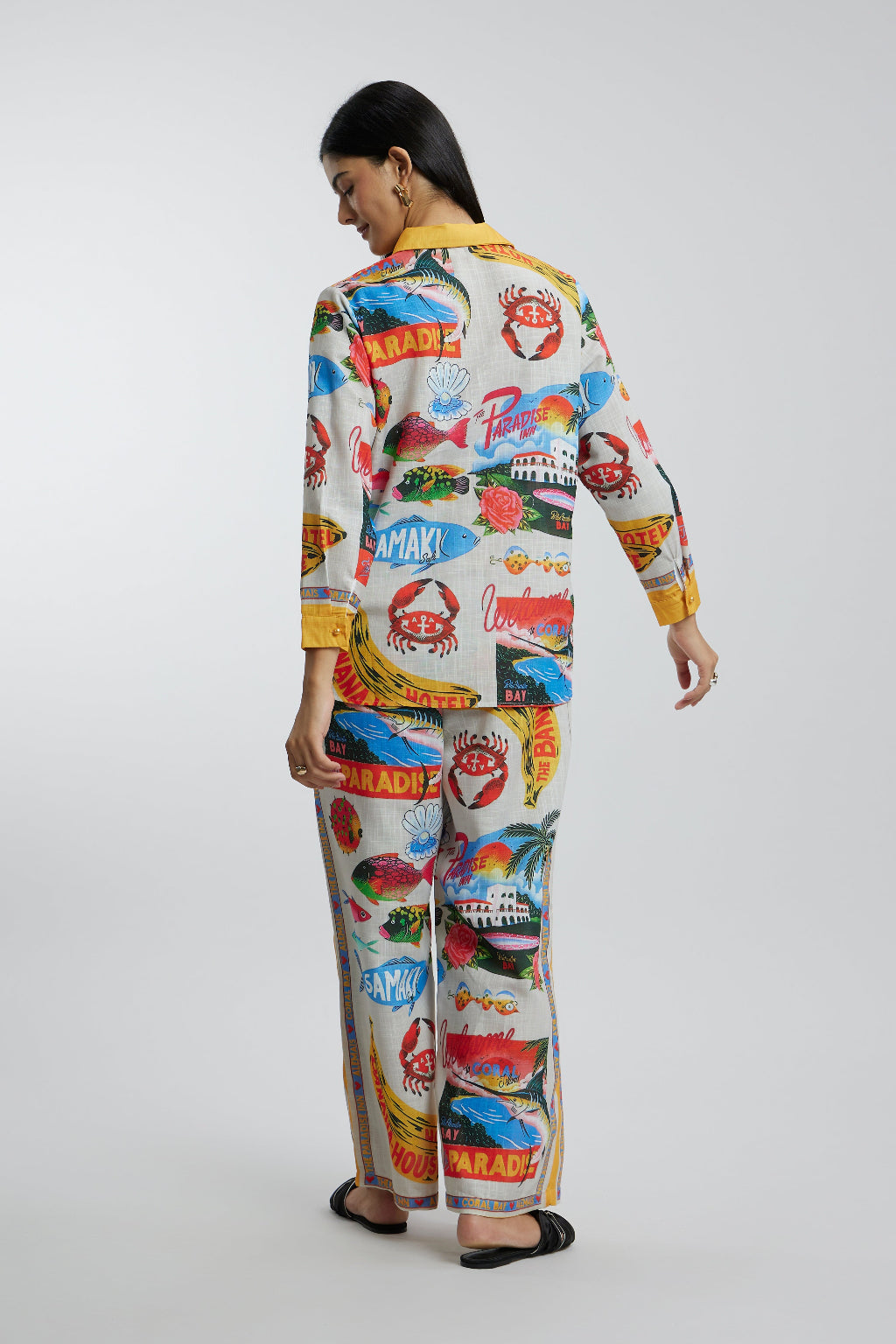 FUN LINEN CO-ORD SET