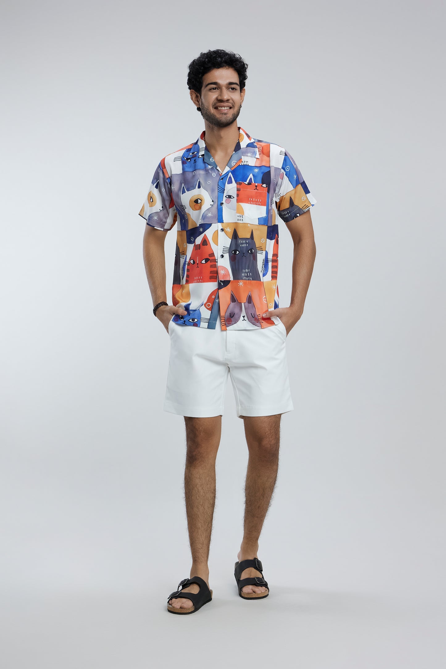 Fun men short sleeve shirt