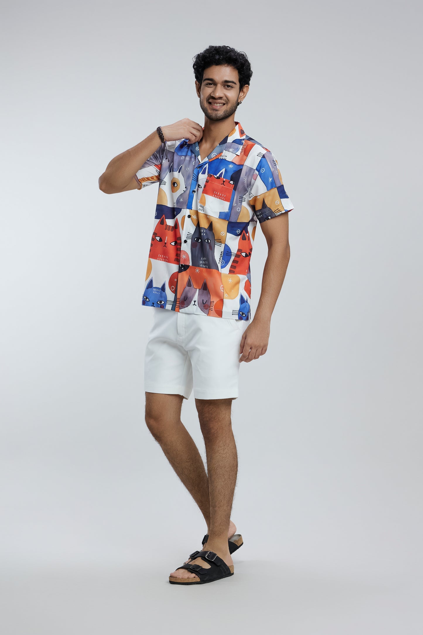 Fun men short sleeve shirt