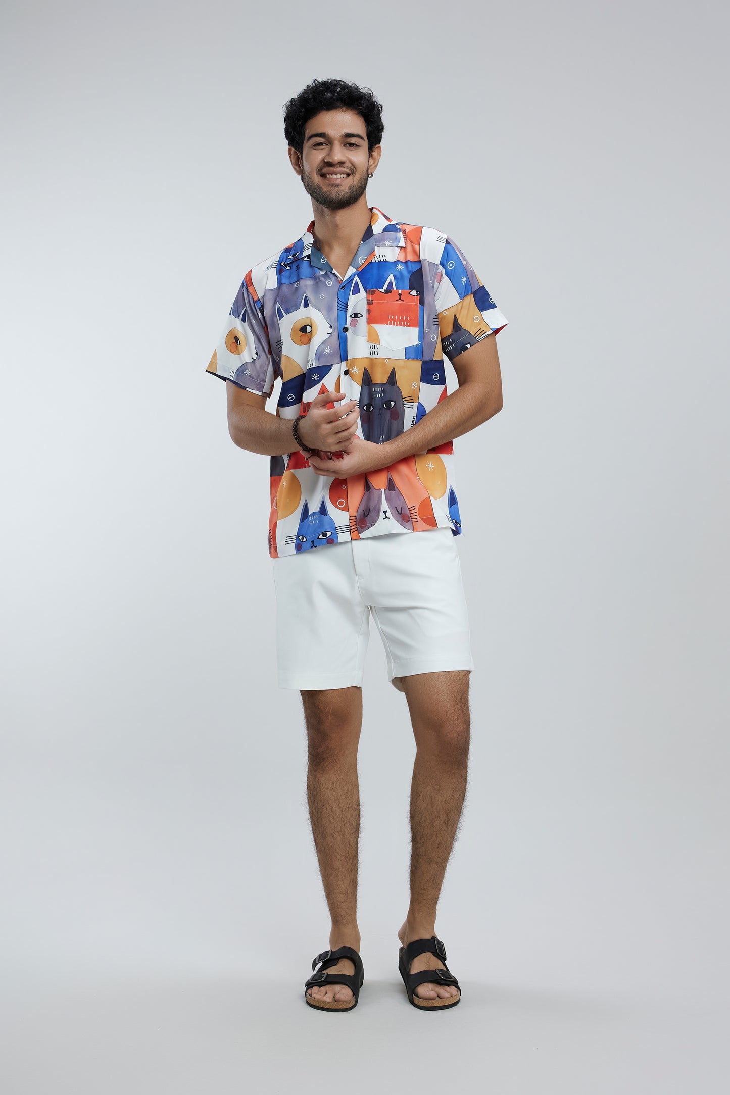 Fun men short sleeve shirt