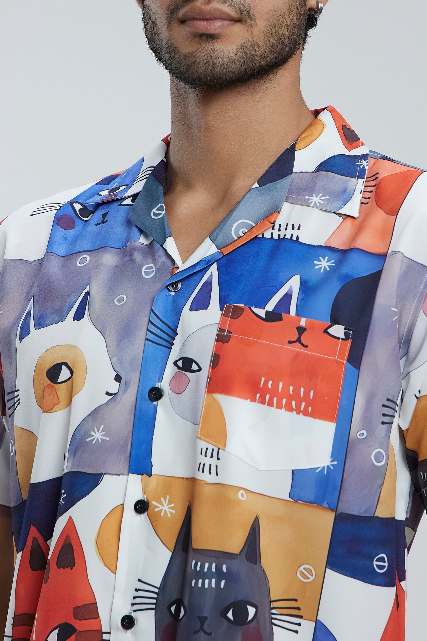 Fun men short sleeve shirt
