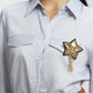 Co-ord Skirt Set with Detachable Brooch
