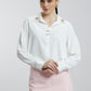 Coloured Embroidered Satin Shirt