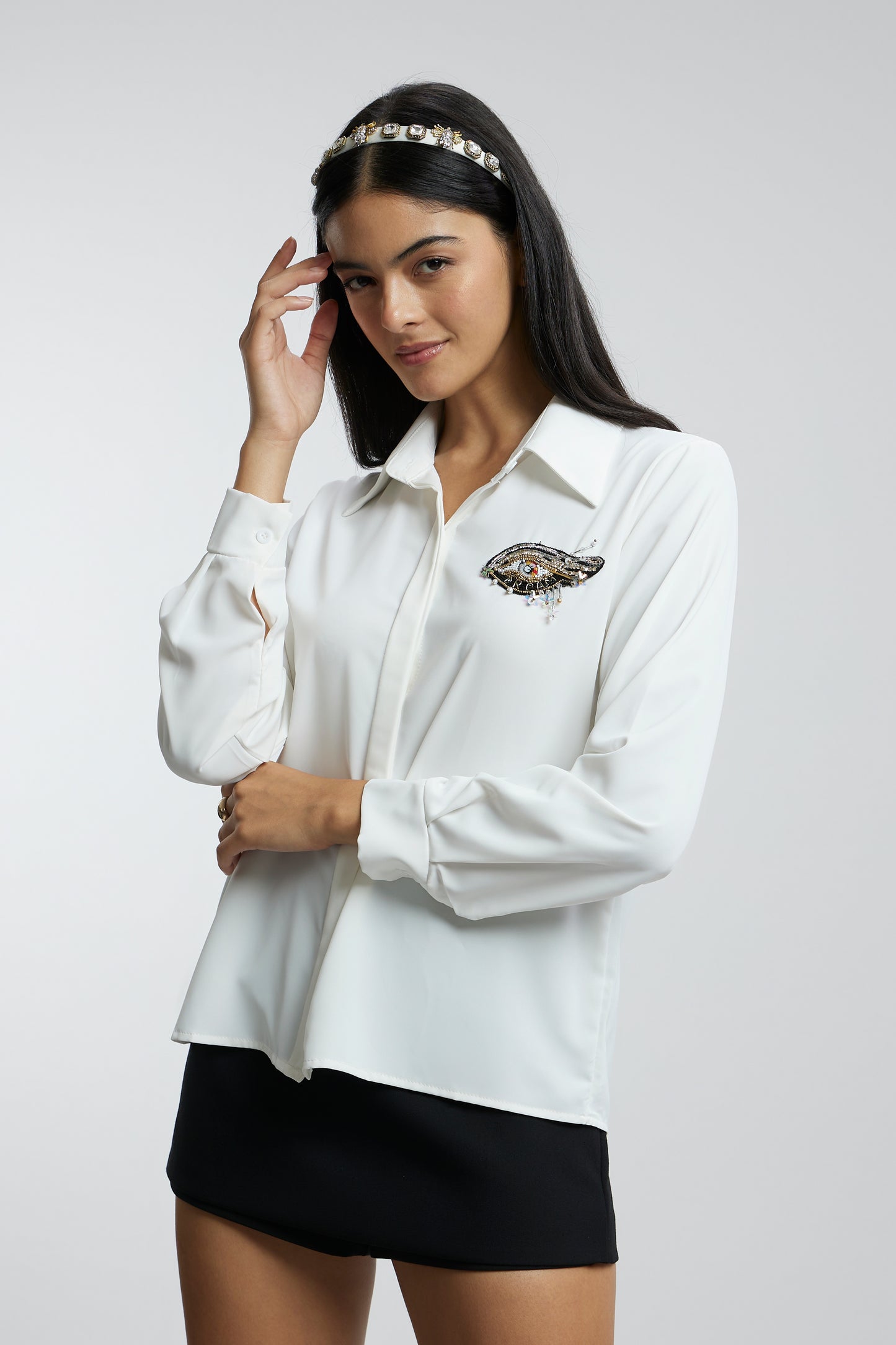 Evil Eye Handwork Shirt