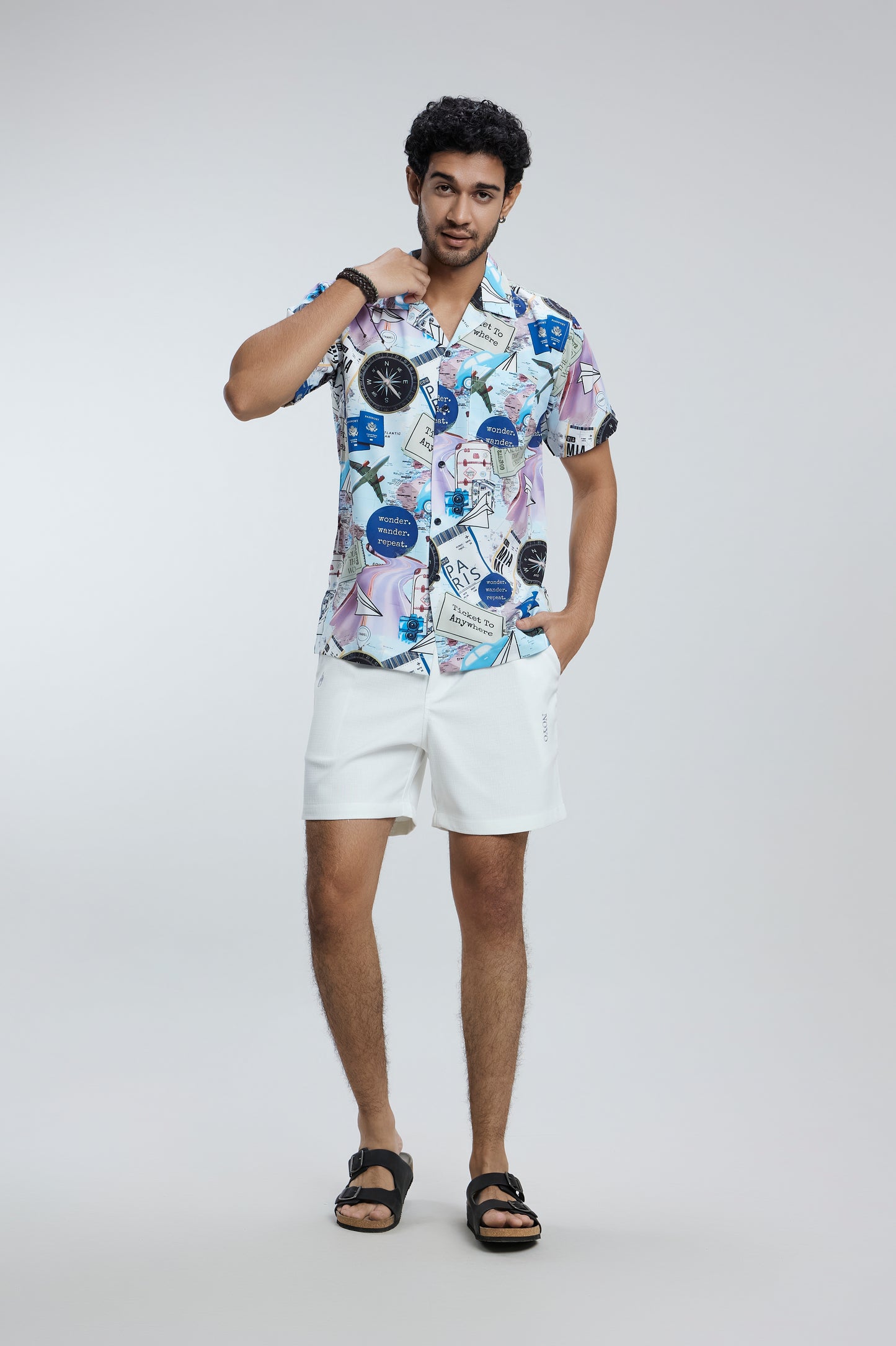 Fun men short sleeve shirt