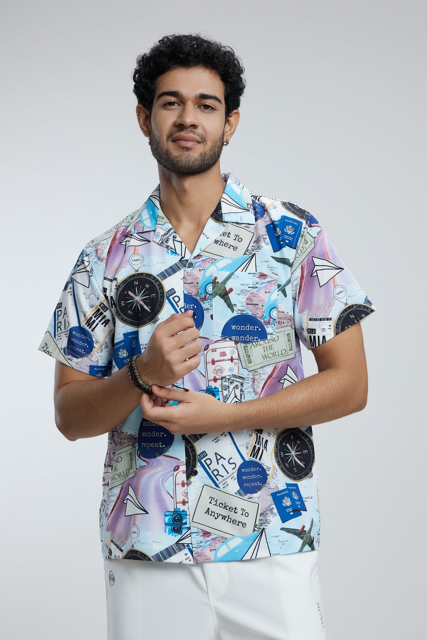 Fun men short sleeve shirt