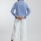 Coloured Embroidered Satin Shirt