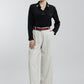 Coloured Embroidered Satin Shirt