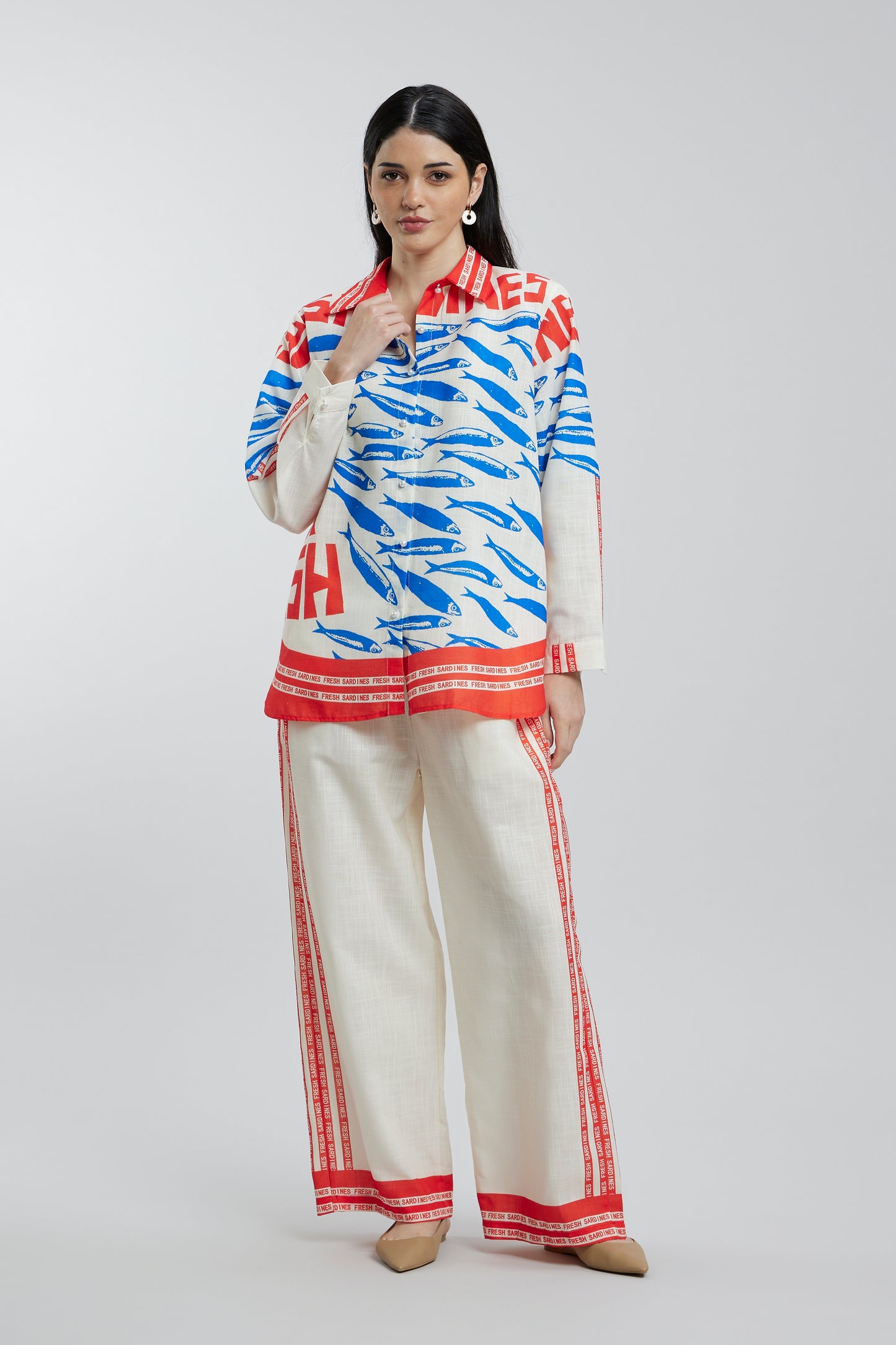 FUN LINEN CO-ORD SET