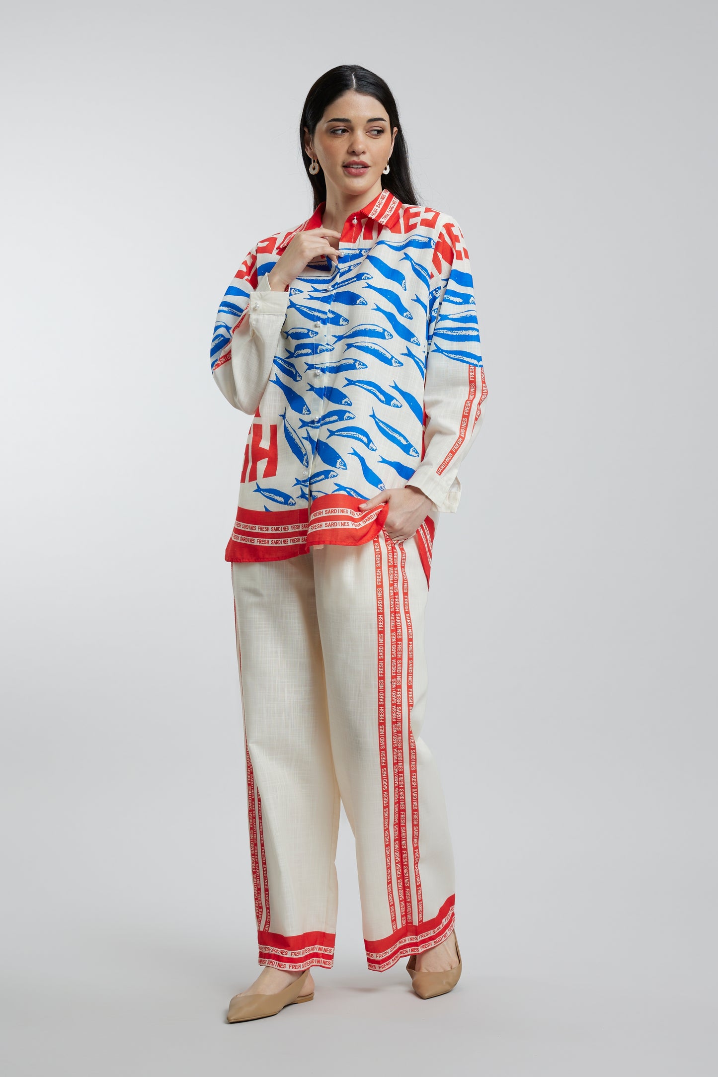FUN LINEN CO-ORD SET