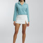 Coloured Embroidered Satin Shirt