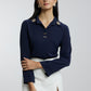 Coloured Embroidered Satin Shirt