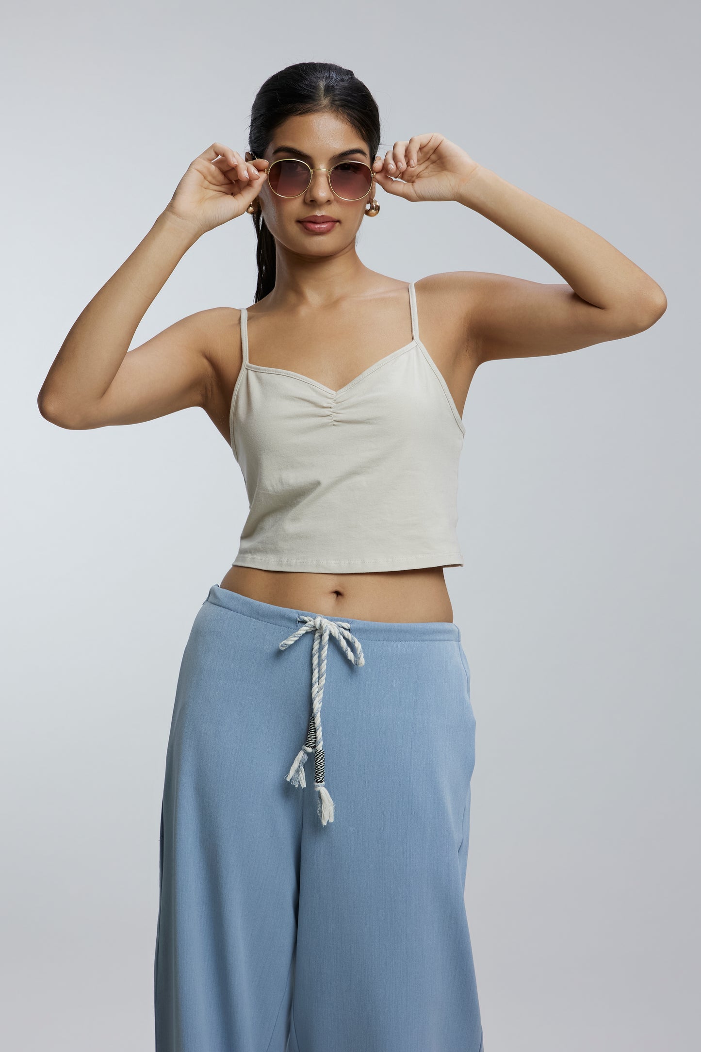 Loose Pants with Smart Strings
