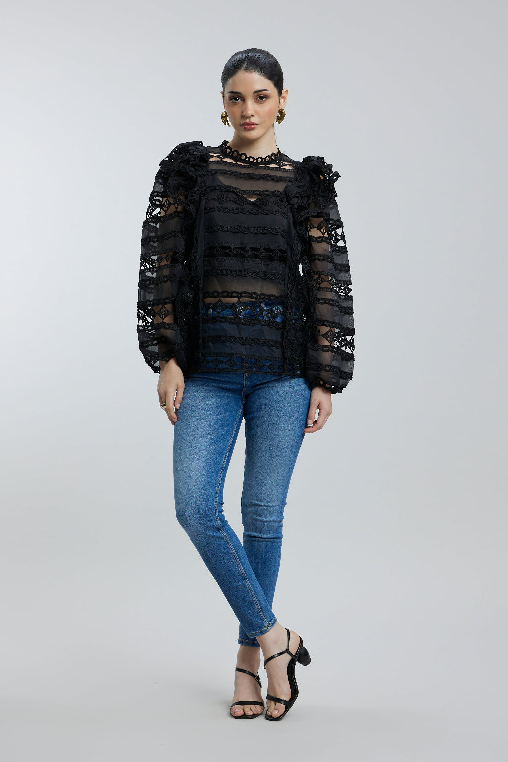 Ruffled top