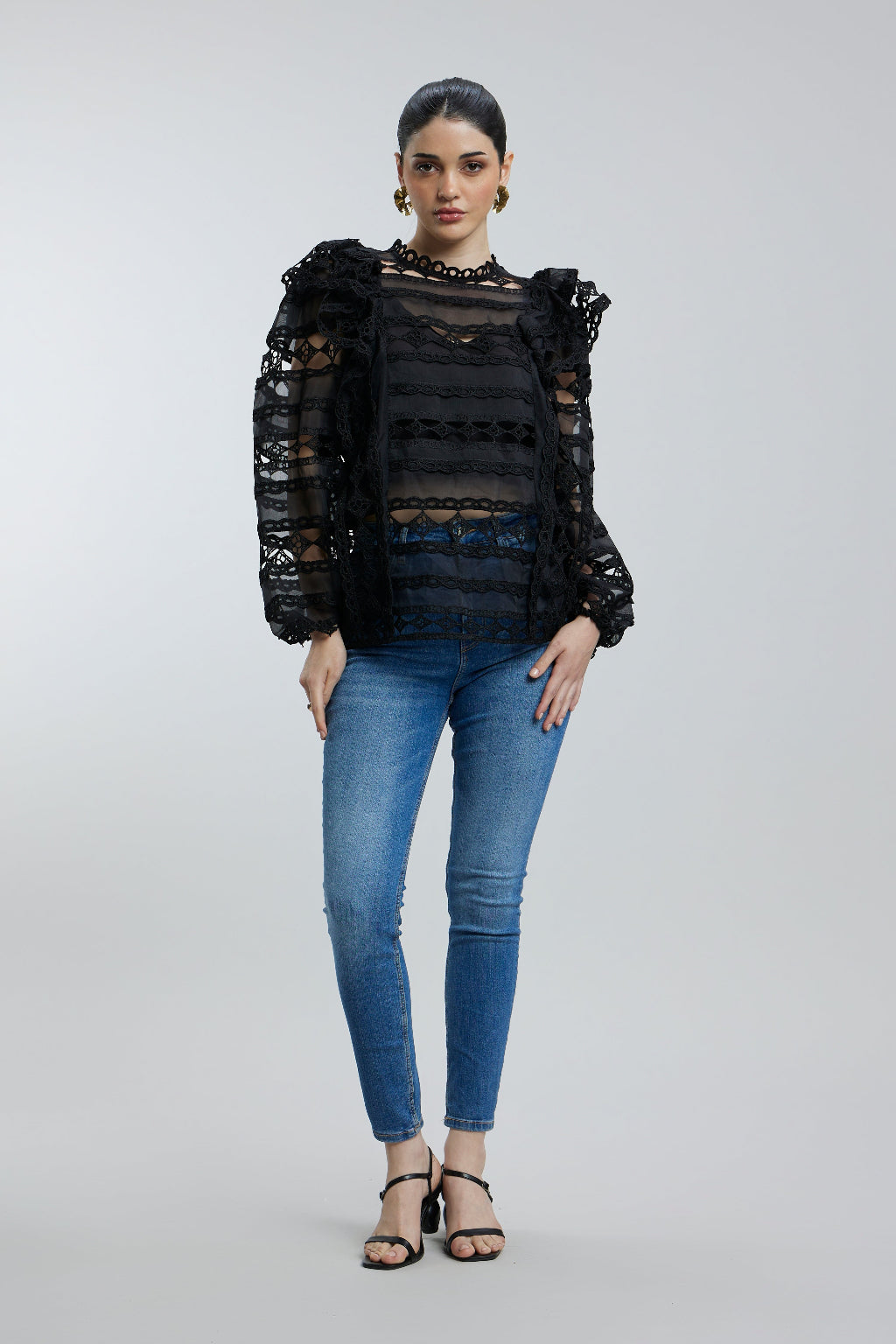Ruffled top