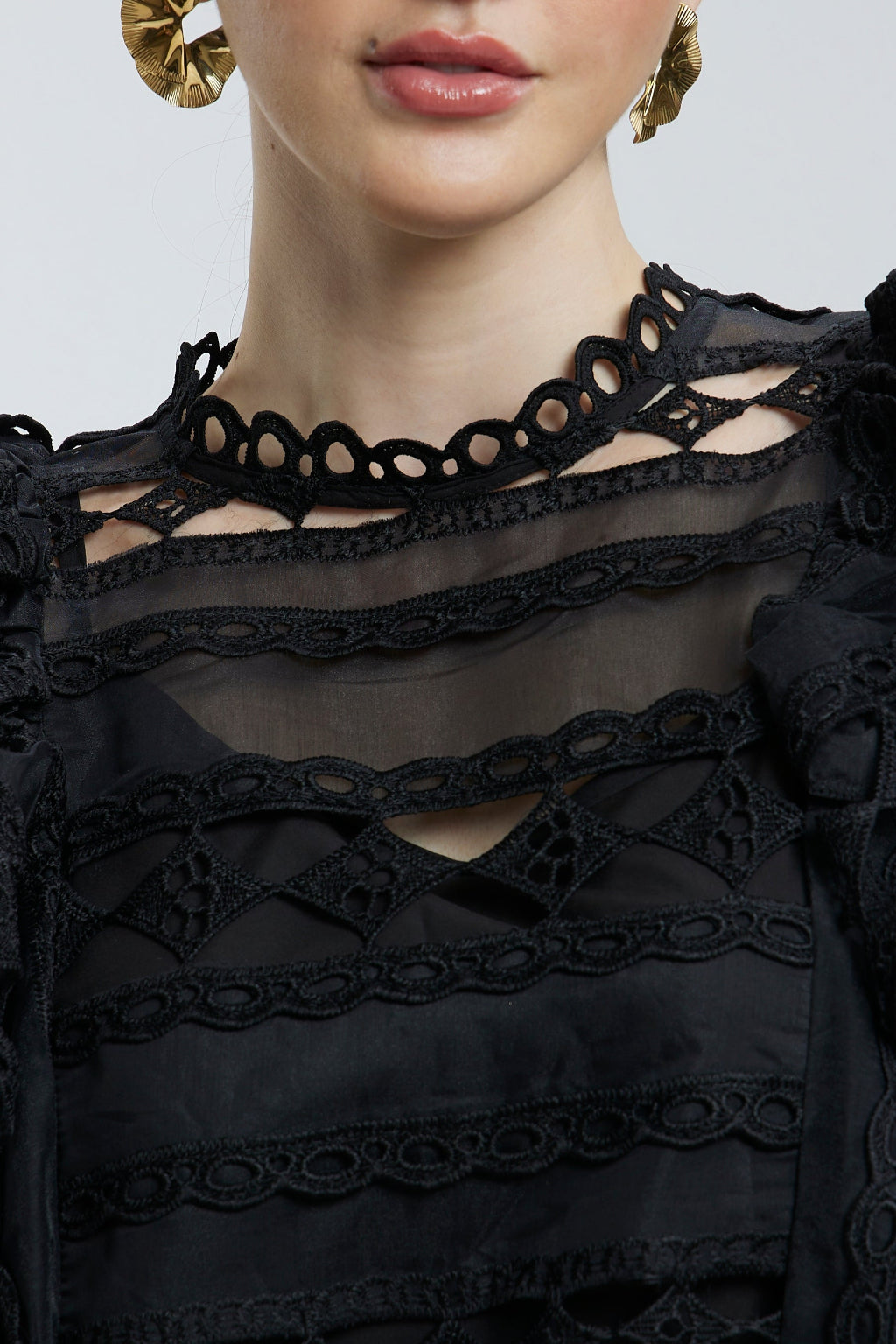 Ruffled top