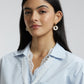 Shirt with Lace String Detail
