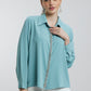 Button Panelled Handwork Shirt