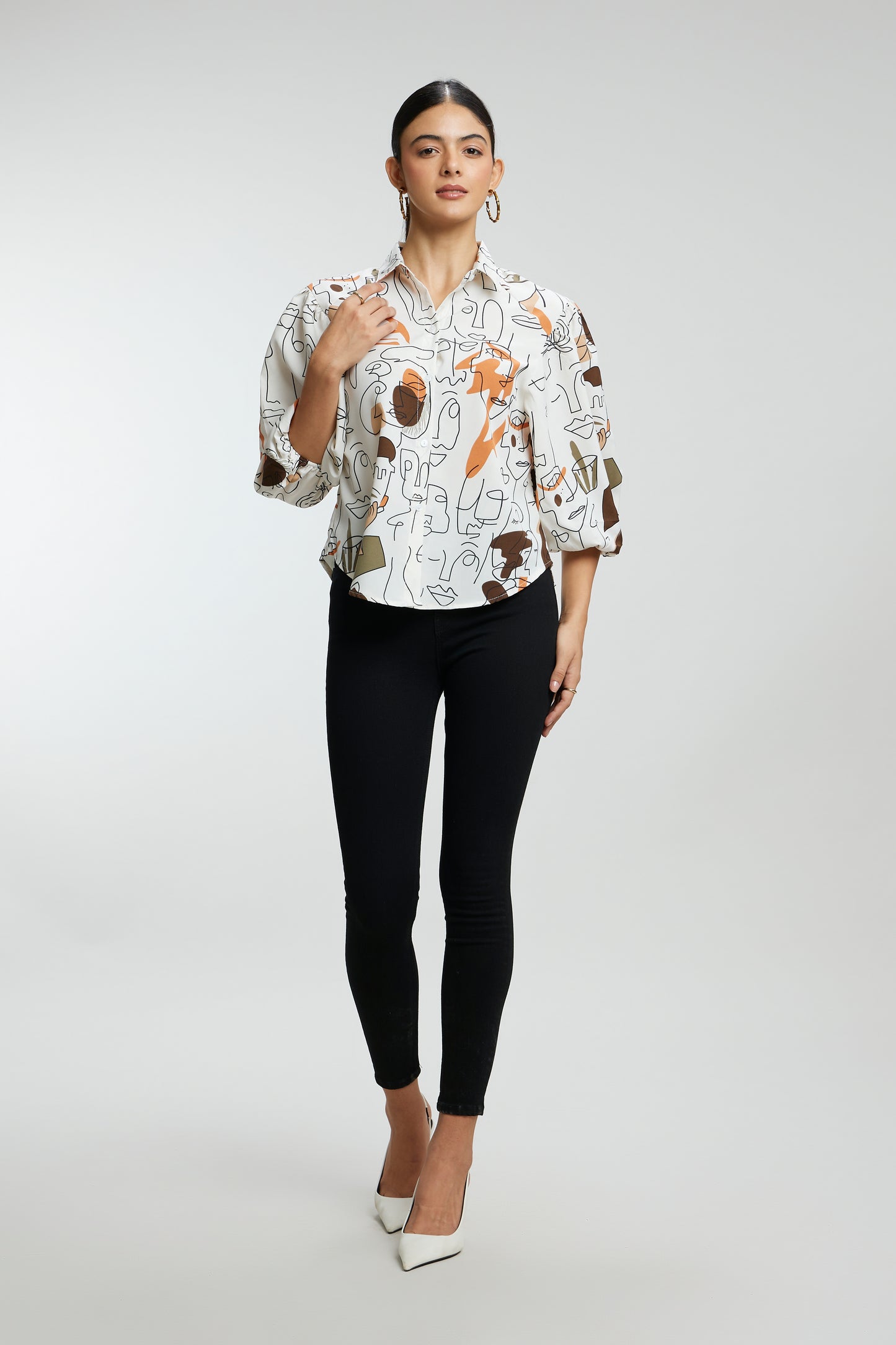 Artistic Print Shirt