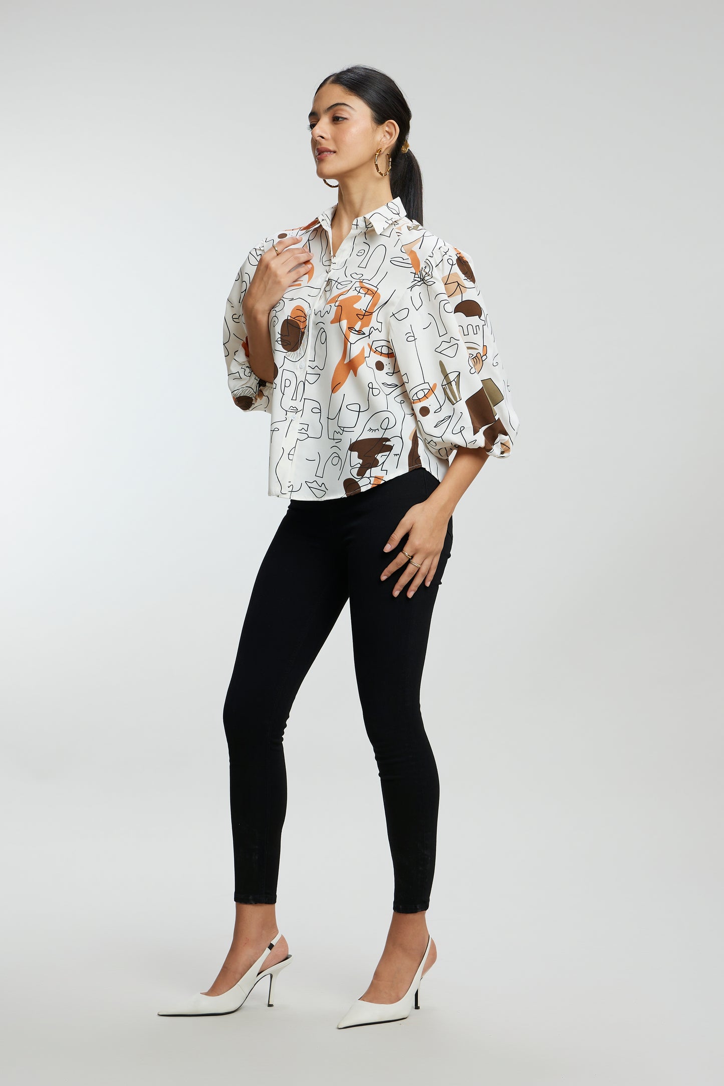 Artistic Print Shirt